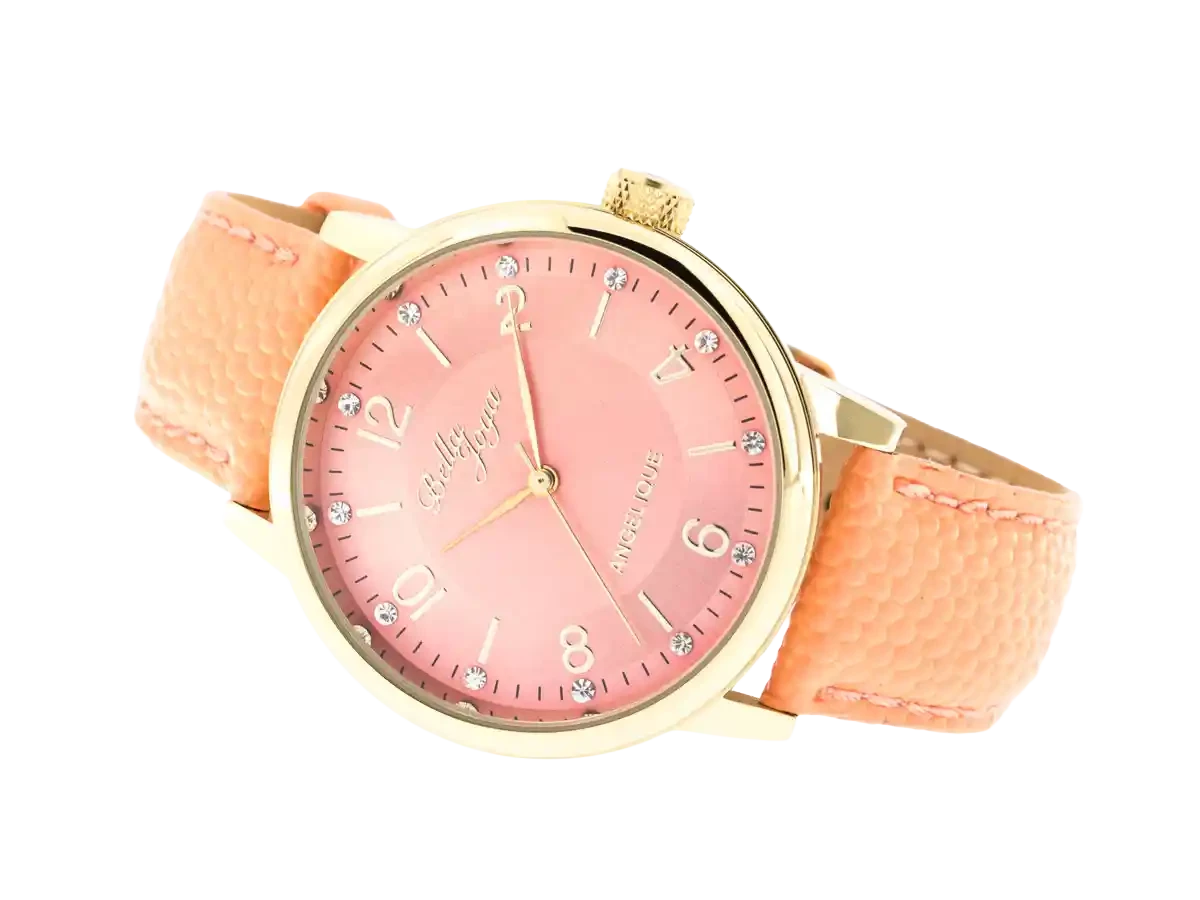 Bundle 1 • Damen-Uhren /// Angelique gold, Leder apricot / Blue weißes Band / Geschenkt dazu: Sunrise, Band blau - Bild 5