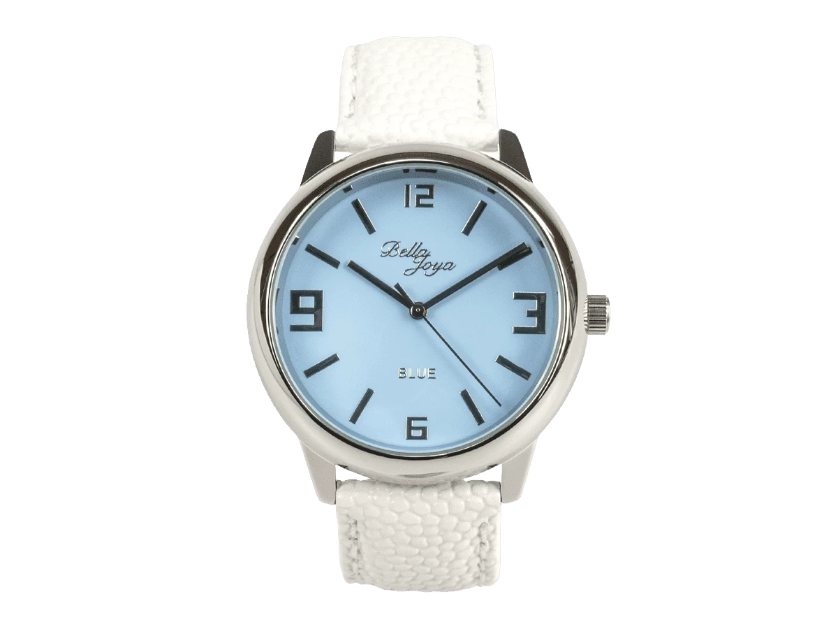 Bundle 1 • Damen-Uhren /// Angelique gold, Leder apricot / Blue weißes Band / Geschenkt dazu: Sunrise, Band blau - Bild 8