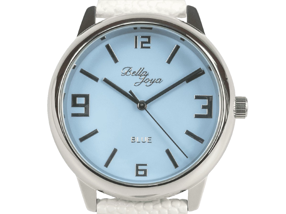 Bundle 1 • Damen-Uhren /// Angelique gold, Leder apricot / Blue weißes Band / Geschenkt dazu: Sunrise, Band blau - Bild 9