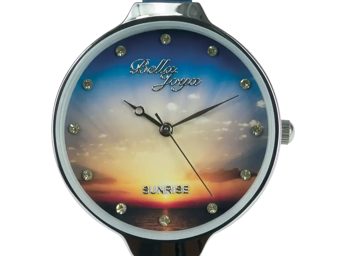 Bundle 1 • Damen-Uhren /// Angelique gold, Leder apricot / Blue weißes Band / Geschenkt dazu: Sunrise, Band blau - Bild 15