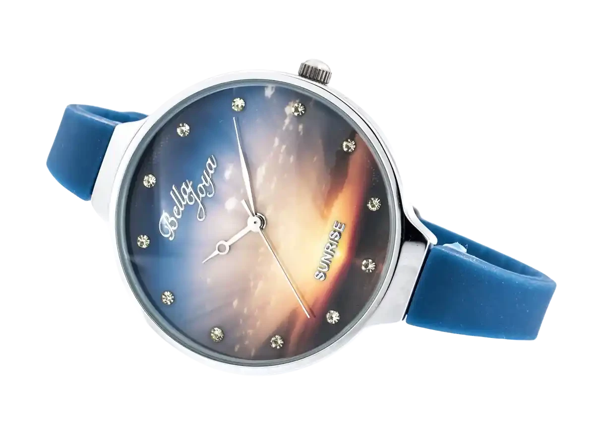 Bundle 1 • Damen-Uhren /// Angelique gold, Leder apricot / Blue weißes Band / Geschenkt dazu: Sunrise, Band blau - Bild 17