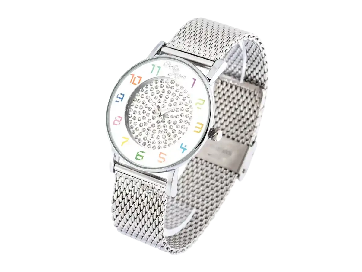 Bundle 3 • Damen-Uhren /// Elba, Milanaiseband / Florenz, Echtlederband hellgrün / Geschenkt dazu: Sunrise, Band rot - Bild 4