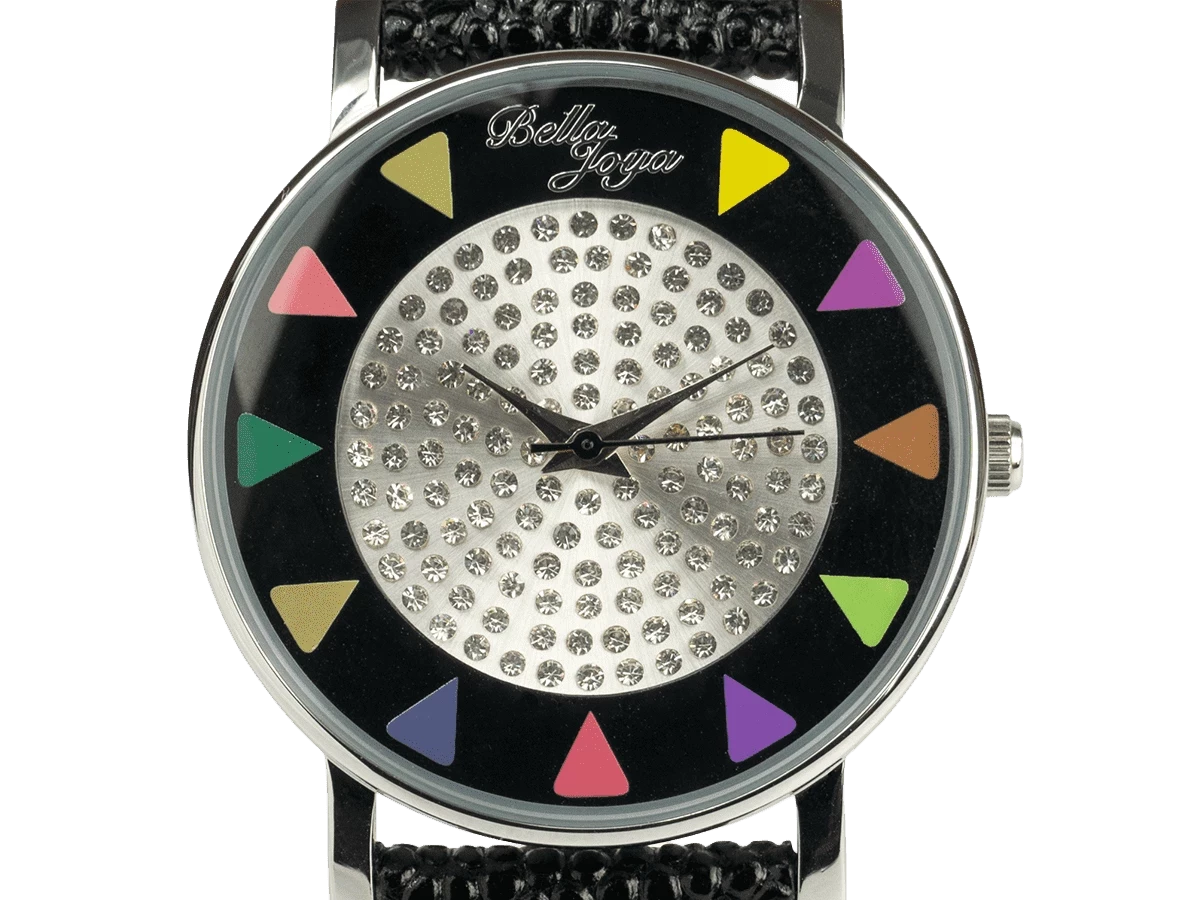 Bundle 4 • Damen-Uhren /// Ibiza, Echtlederband schwarz / Milano rosa / Geschenkt dazu: Sunrise, Band orange - Bild 3