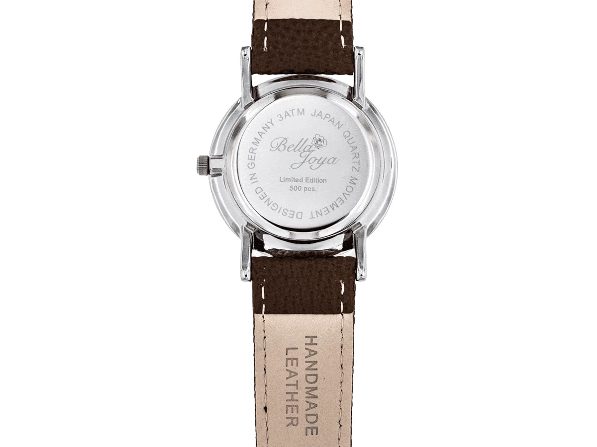 Bundle 4 • Damen-Uhren /// Ibiza, Echtlederband schwarz / Milano rosa / Geschenkt dazu: Sunrise, Band orange - Bild 7