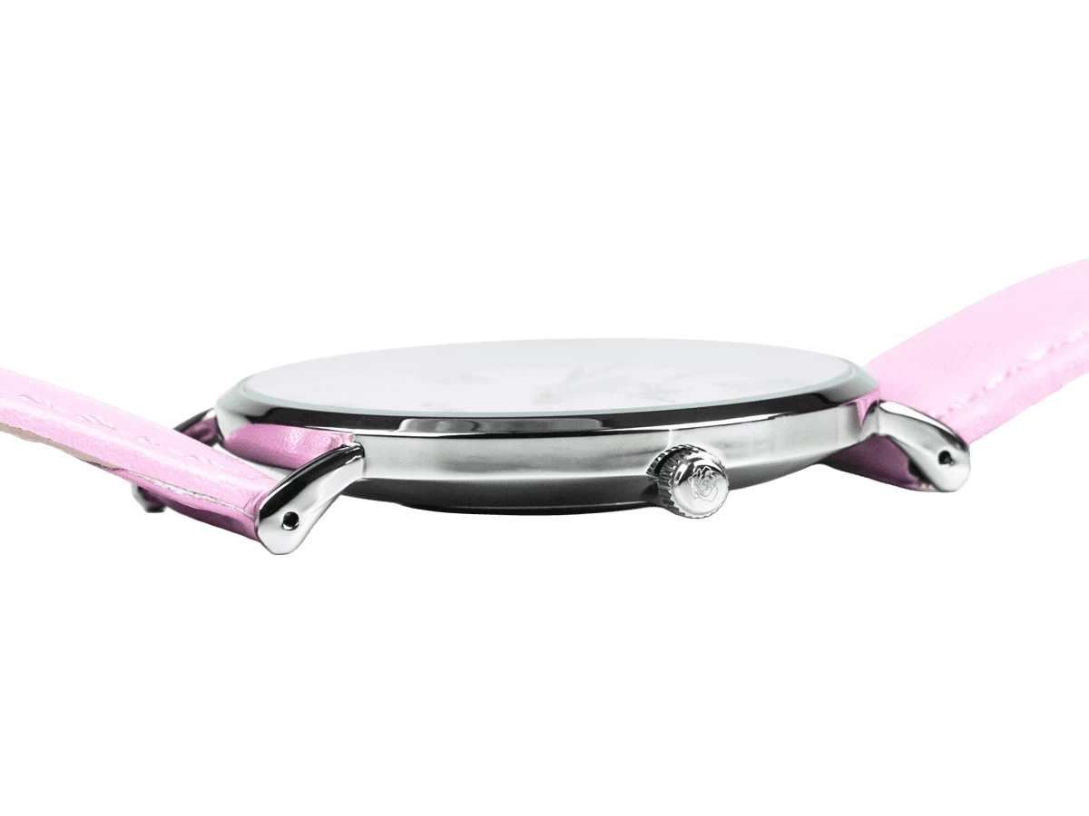 Bundle 4 • Damen-Uhren /// Ibiza, Echtlederband schwarz / Milano rosa / Geschenkt dazu: Sunrise, Band orange - Bild 12