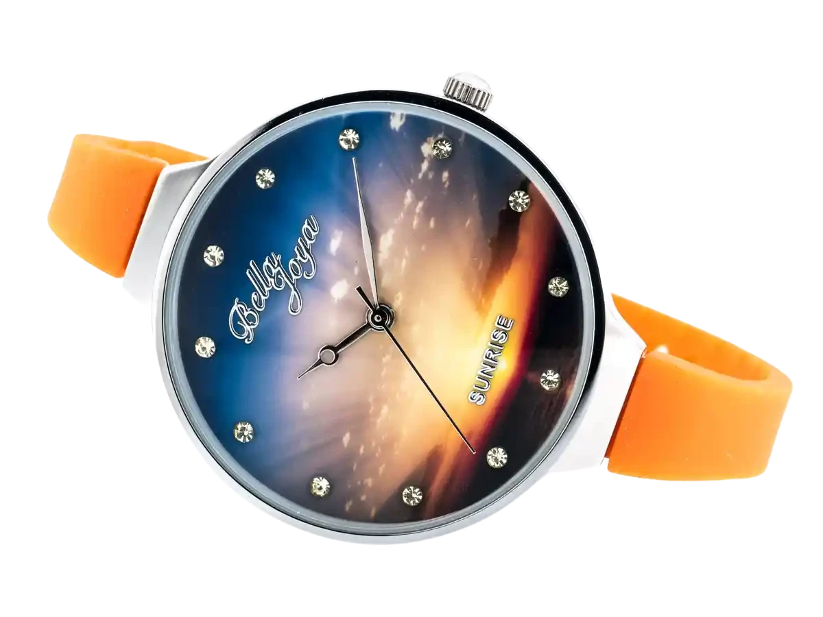 Bundle 4 • Damen-Uhren /// Ibiza, Echtlederband schwarz / Milano rosa / Geschenkt dazu: Sunrise, Band orange - Bild 17