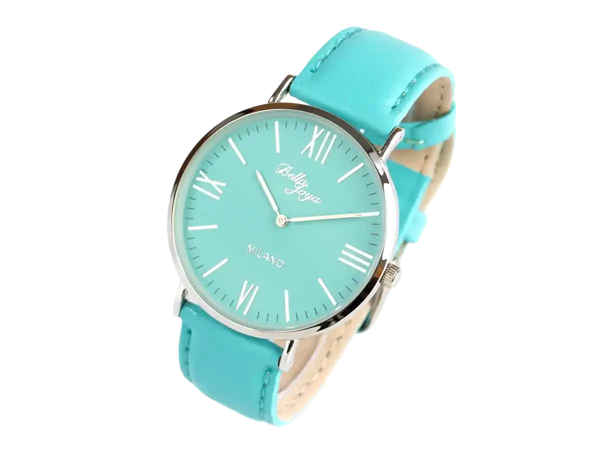 Bundle 5 • Damen-Uhren /// Milano mint / Venedig, edle Damen-Uhr, Zifferblatt kaffee & Edelstahlband silber / Geschenkt dazu: Sunrise, Band sandfarben - Bild 4