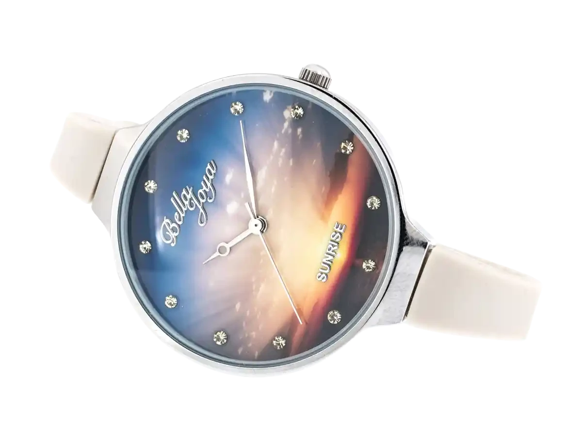 Bundle 5 • Damen-Uhren /// Milano mint / Venedig, edle Damen-Uhr, Zifferblatt kaffee & Edelstahlband silber / Geschenkt dazu: Sunrise, Band sandfarben - Bild 17